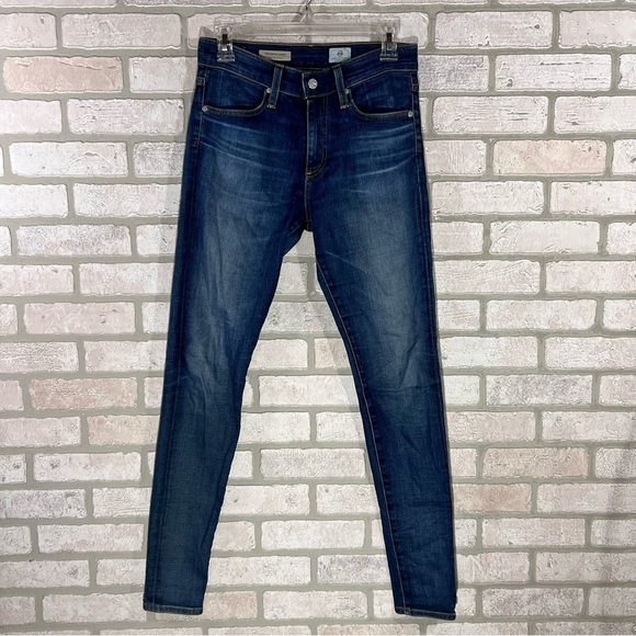 Ag The Farrah High Rise Skinny Jeans in 11Years Wash Size 27 - Picture 2 of 9